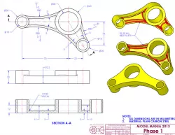 solid works model