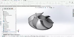 Solidworks Automation tool for Impeller blade profile - Macro