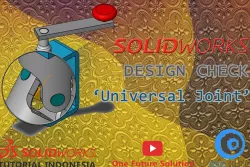 SolidWorks Tutorial Indonesia #058 - Design Check 'Universal Joint' (Preview)