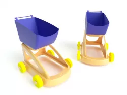 supermarket trolley(market arabası)