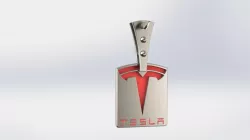 Tesla keychain