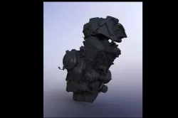 Triumph Street Triple 675 engine from scan