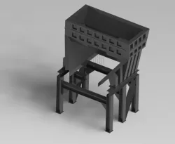 vibration feeder bunker(titreşim besleyici bunker)