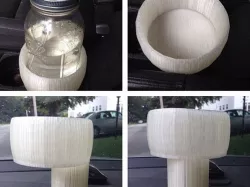 VW Jetta Quart Jar Holder
