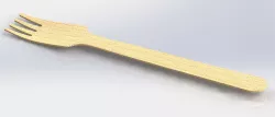 Wooden chip shop Fork