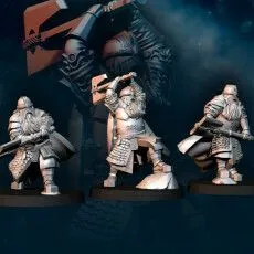 3x Kalak Dwarves King Guard