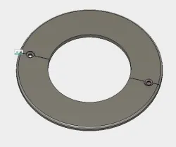 4.5" pipe trim