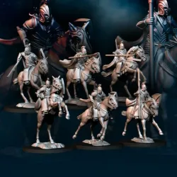 6x Bloody High Elves Knights
