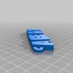 Alberto keyring