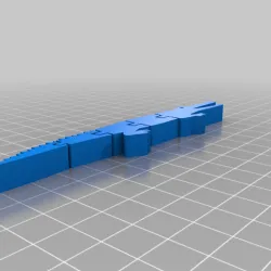 Articulated crocodile
