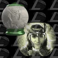 Avengers Loki night light lithophane