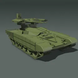 BMPT -Terminator Tank Scale Model | 3d Print Model