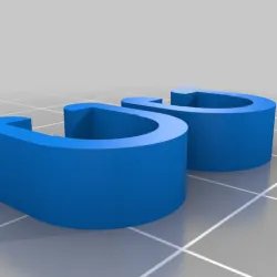 Bowden cable clip CUBE