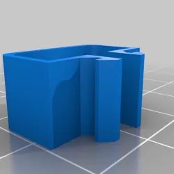Cabel canal for v-slot profile