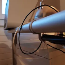 Cable clamp for (old...) IKEA desk