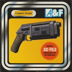 Cassian Andor MW-20 Bryar Blaster STL (Andor)