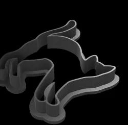 Cat cookie cutter
