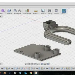 Centrifugal fan duct for Vector3 3D Printer
