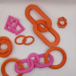CHAIN LINK - ULTIMATE CHAIN LINKS 11 DESIGNS FOR CREATE ANY SIZE CHAINS