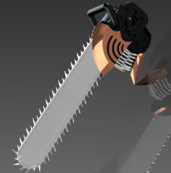 Chainsaw man - chainsaw helmet