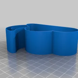 Cloud with Crescent Moon, nestable box (v1)