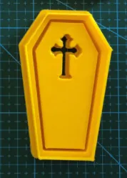 Coffin Halloween Cookie Cuter