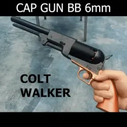 Colt Walker Revolver Cap Gun BB 6mm Fully Functional Scale 1:1