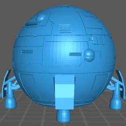 Confederate Class Dropship Proxy for Battletech Tabletop Games