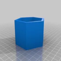 Cyclohexane Flower Pot