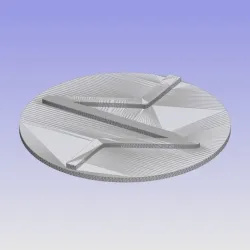 Daft Punk Helmet Ear Piece - Heart Beat Cover & Diffuser