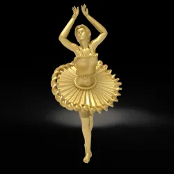 dancing girl4 cad file