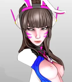 DVA BUST OVERWACH fanart sfw/nsfw