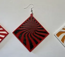 EARRING 3D EFFECT