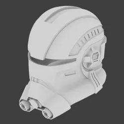 Echo Clone Helmet, Star Wars TV series: The Bad Batch"