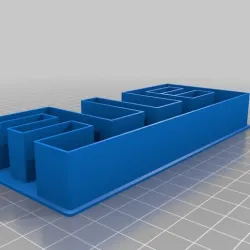 ELLE Text Cookie Cutter
