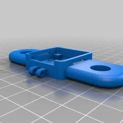 Ender 3 Pi Cam Front Case with holes for lights