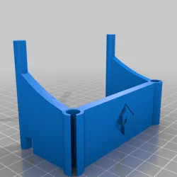 Flashforge creator pro 2 filament tubeholder
