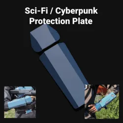 Forearm/hand protection for MK01 Science Fiction/Cyberpunk armor
