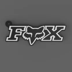 Fox Keychain