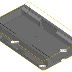 Front Battery Plate - Axial SCX10 II