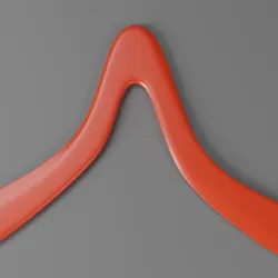 Fuzzy-Inspired 3d Printable Boomerang