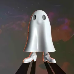 GHOST IN BOOT STL