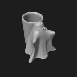 Ghost Pen Holder - Planter