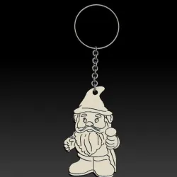 Gnom Keychain