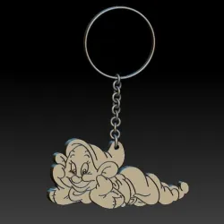Gnom Keychain