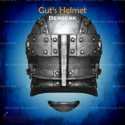 Guts Helmet From Berserk - Fan Art 3D print model
