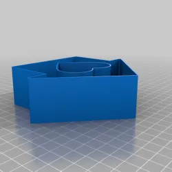 "Heart house" nestable box (v1)