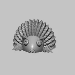 Hedgehog 3D model STL