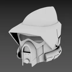 Helmet of the Republican scout