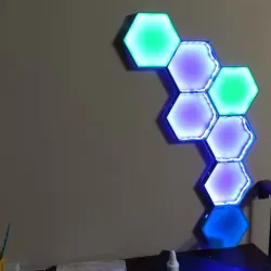 Hexagon led